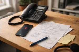 Har jeres telefonkø også bare vokset sig frem helt af sig selv?