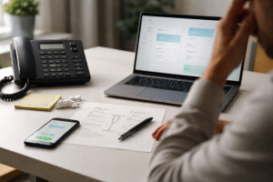 Jeg blev ringet ned en hel formiddag - så knækkede jeg koden på SIP trunk vs hosted PBX