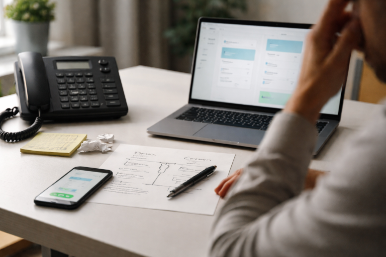 Jeg blev ringet ned en hel formiddag - så knækkede jeg koden på SIP trunk vs hosted PBX