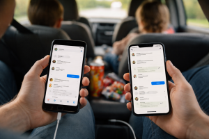 Da familiechatten døde halvvejs til sommerhuset