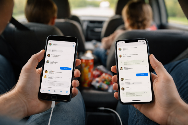 Da familiechatten døde halvvejs til sommerhuset