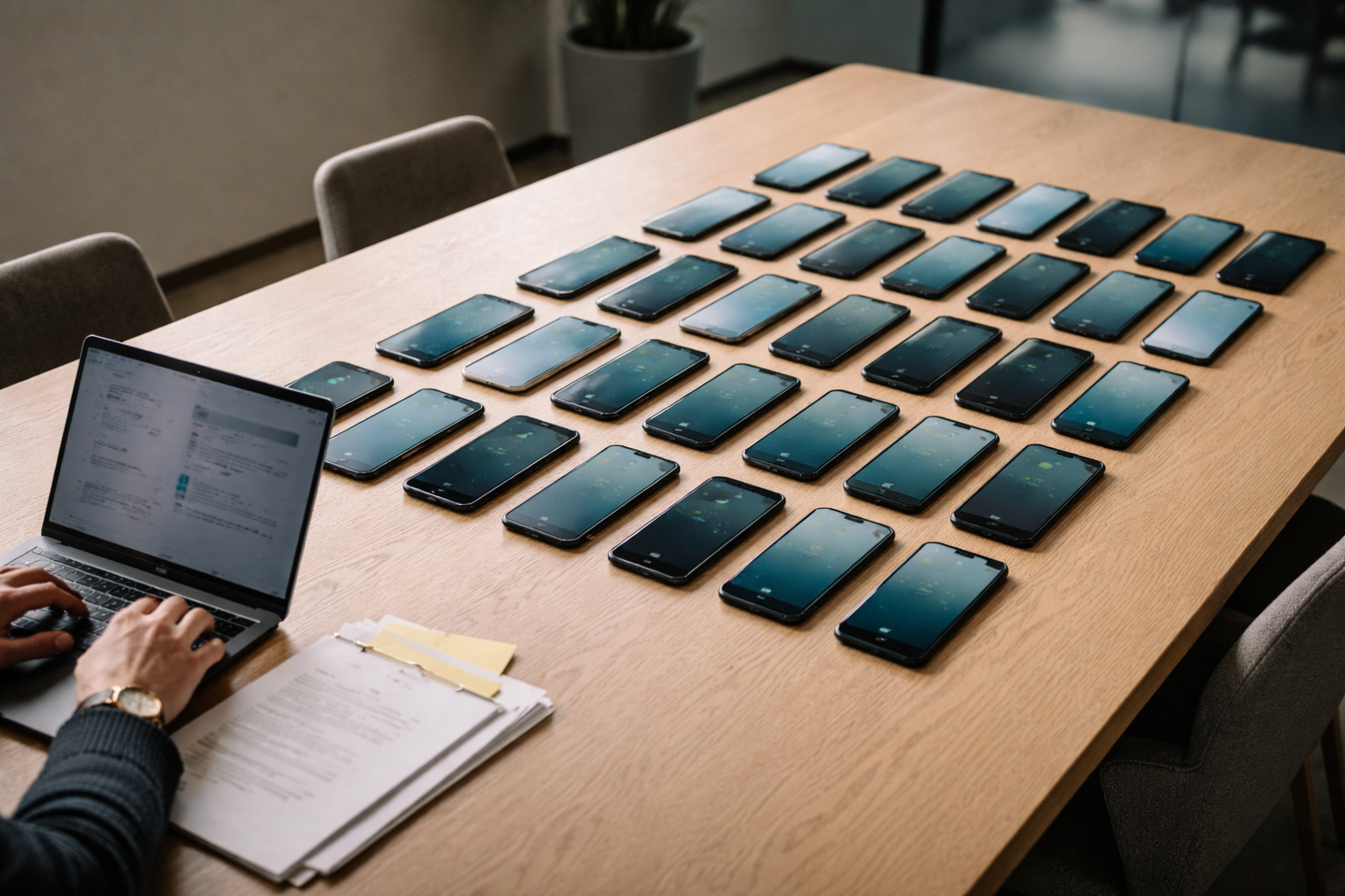 Da jeg første gang låste 40 firmamobiler på én gang (og hvad jeg ville gøre anderledes i dag)