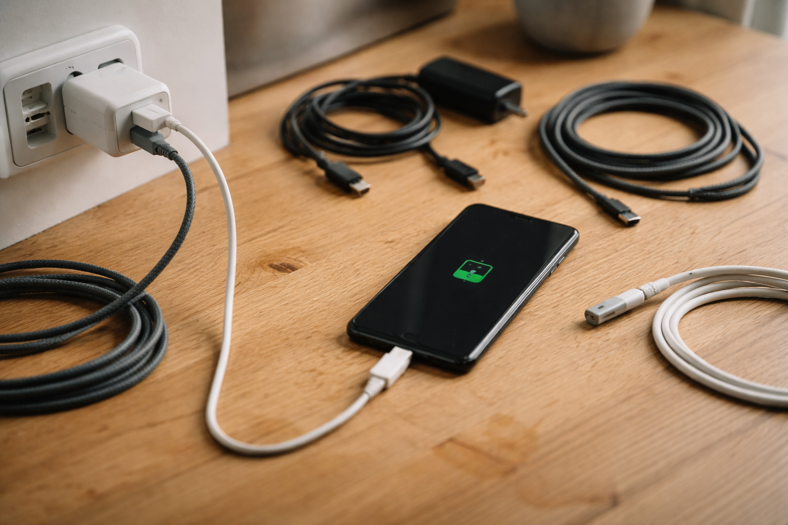 USB C kaosset der dræner din opladning