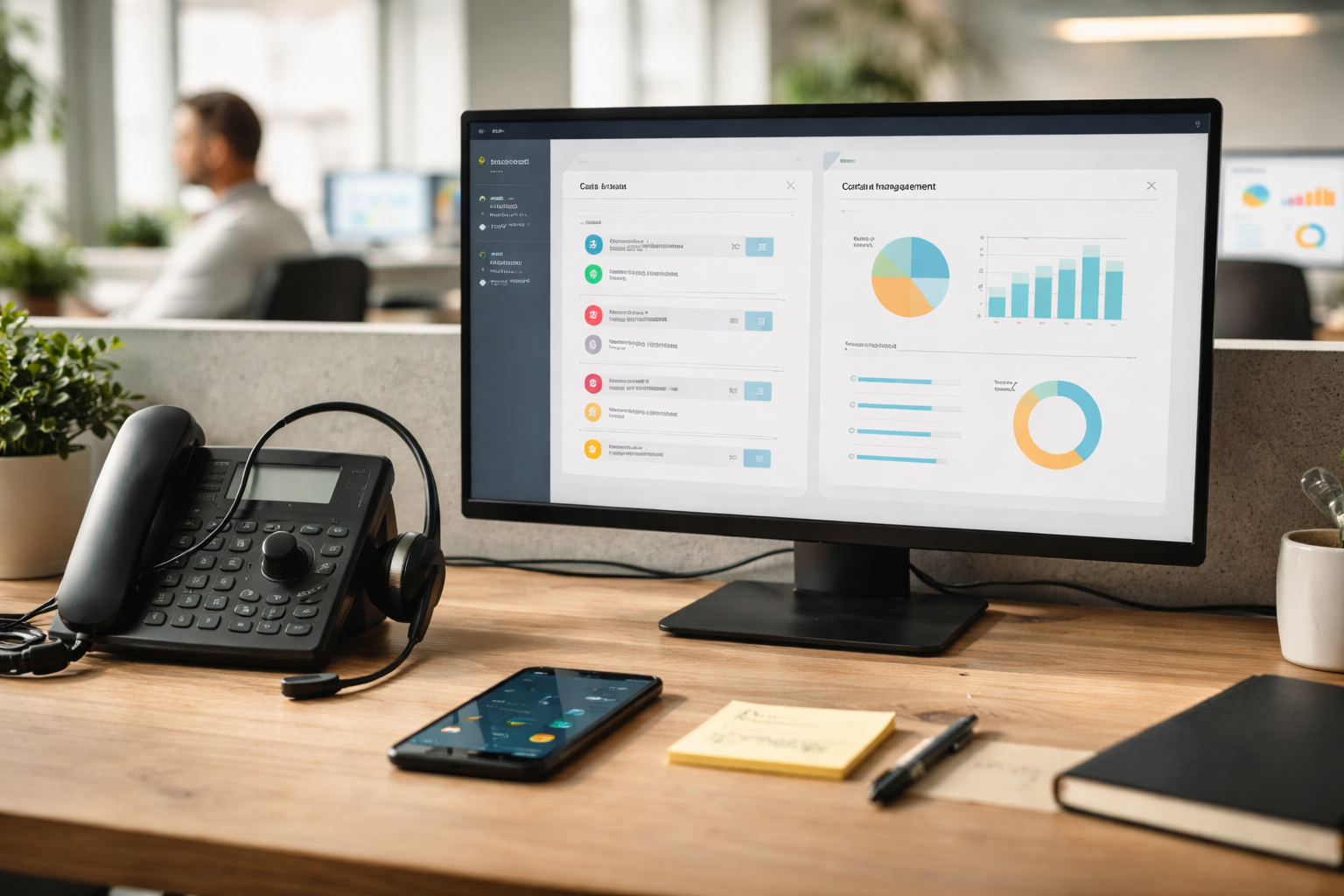 AI i erhvervstelefoni: konkrete use cases, KPI’er og faldgruber