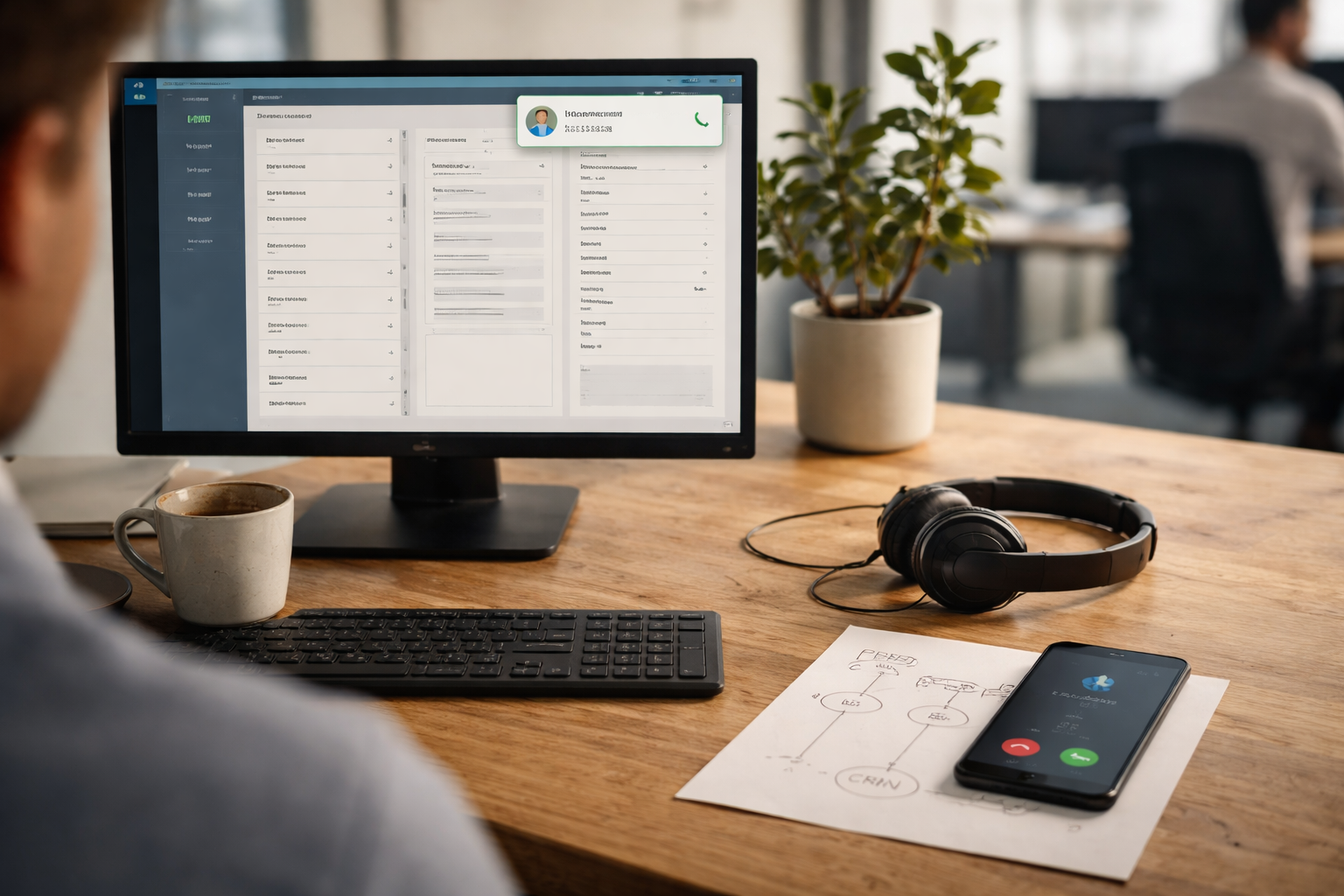 Integration af telefoni og CRM: use cases, krav og faldgruber ved cloud PBX